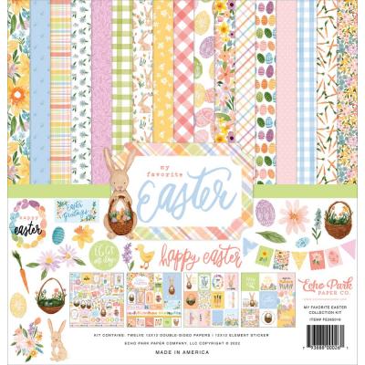 Echo Park My Favorite Easter Designpapier - Collection Kit